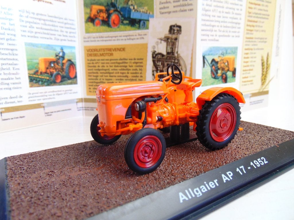Model Tractor Allgaier AP 17 - 1952 - 1/32, Ophalen of Verzenden, Zo goed als nieuw, Tractor of Landbouw, Overige merken