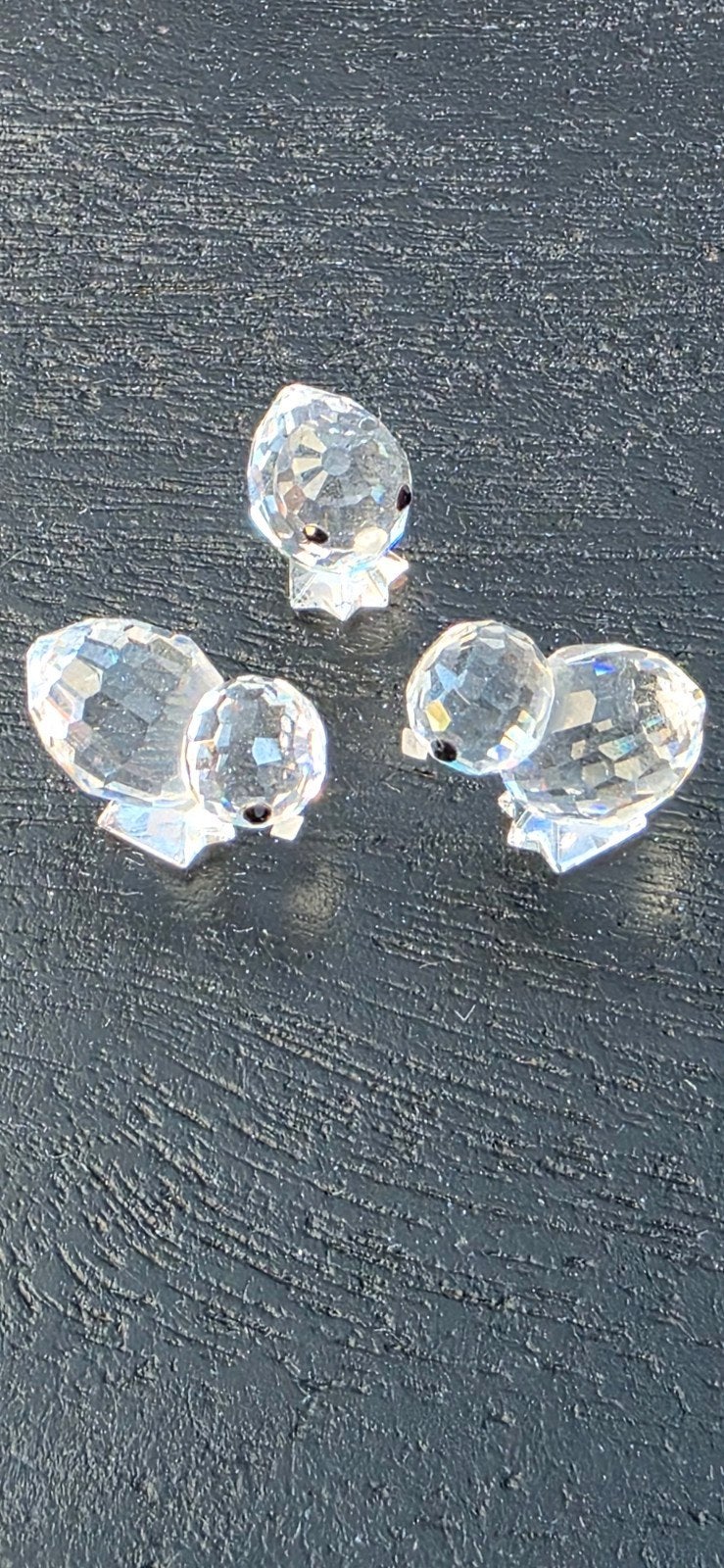 Swarovski Kuikens - Set van 3 kristallen figuurtjes, Ophalen, Zo goed als nieuw, Figuurtje