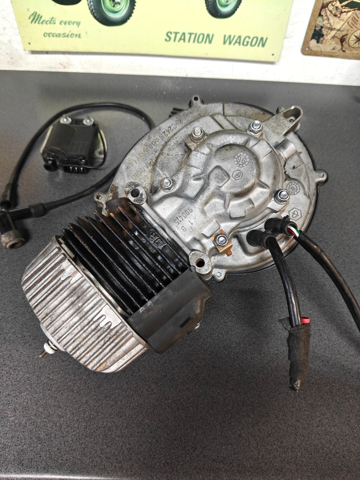 Vespa piaggio ciao elektronisch motorblok 65cc mazuchelli, Ophalen, Blok