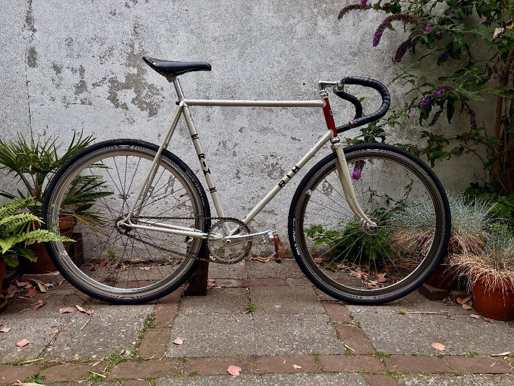 RIH Racefiets Single Speed Fixed Gear, Gebruikt, Staal, 57 tot 61 cm, Ophalen