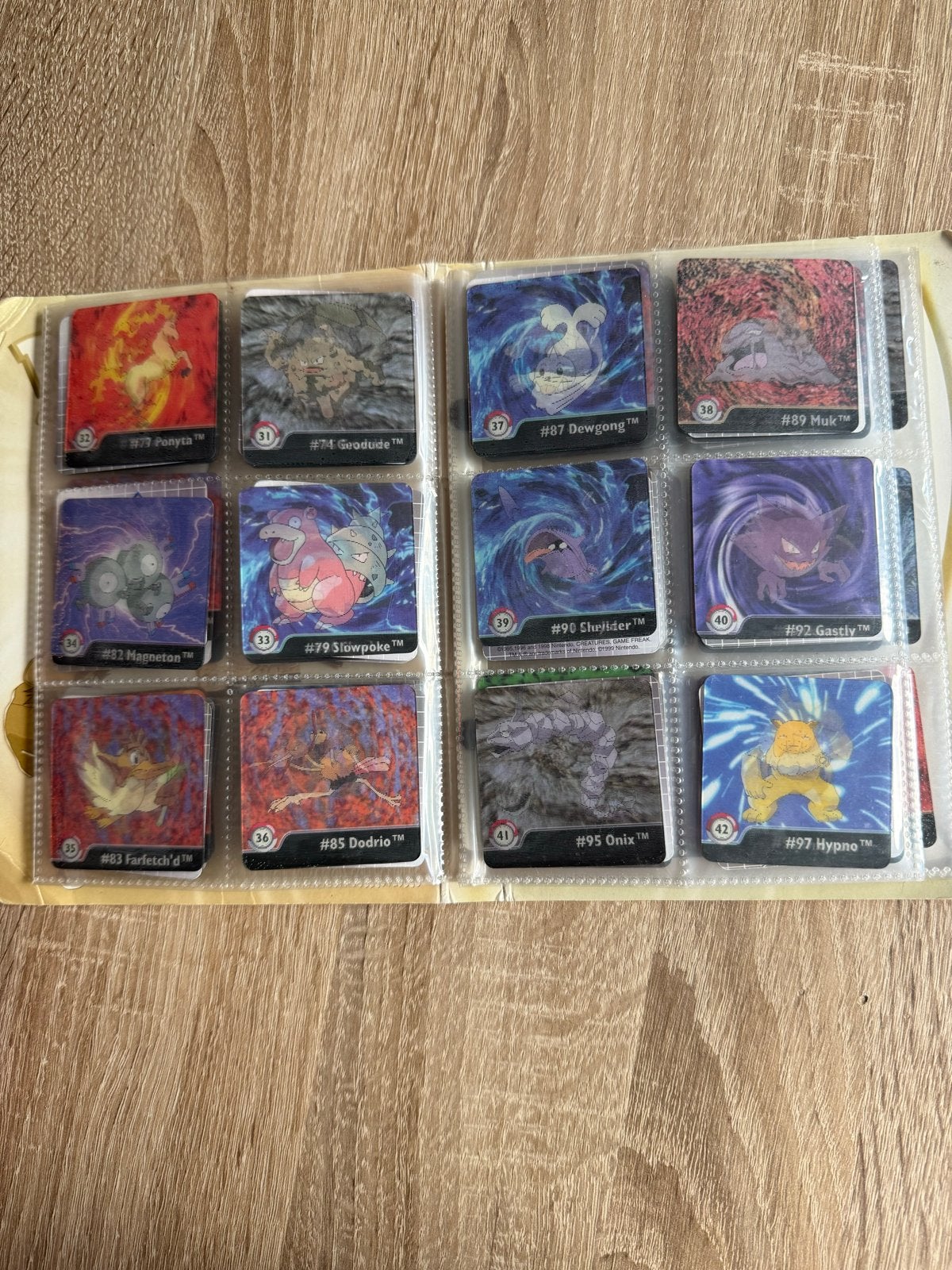 Pokémon Action Flipz Super Collection Album Serie 1, Ophalen of Verzenden, Gebruikt, Meerdere kaarten