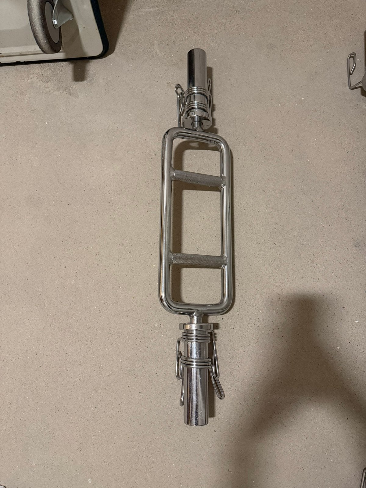 Olympische Triceps Trainer 50 mm, Sport en Fitness, Fitnessmaterialen, Ophalen, Zo goed als nieuw, Halterstangen