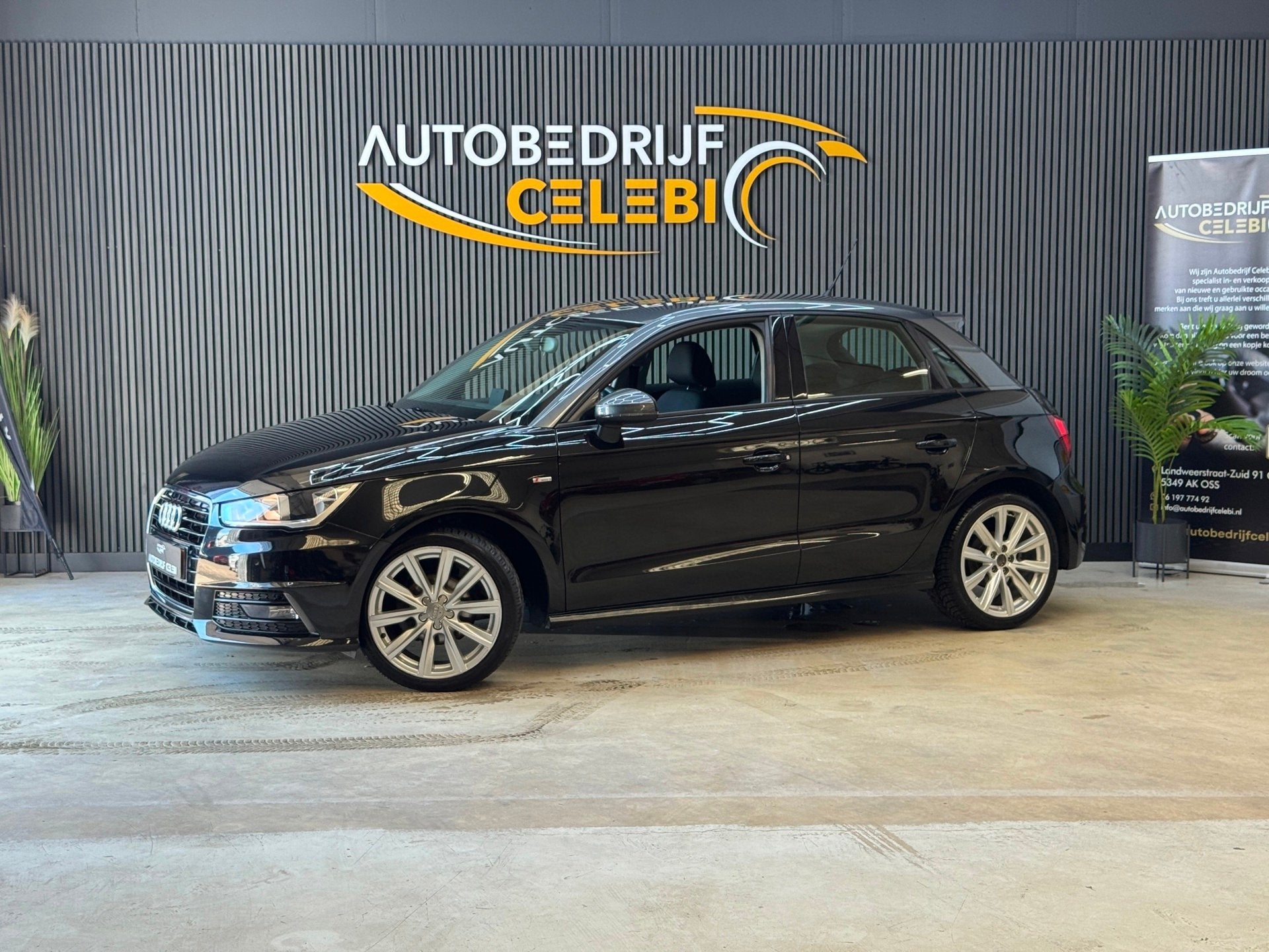 Audi A1 Sportback 1.0 TFSI Adrenalin 2017 ZWART AIRCO|CRUISE, Auto's, Audi, Voorwielaandrijving, Stof, 95 pk, 4 stoelen