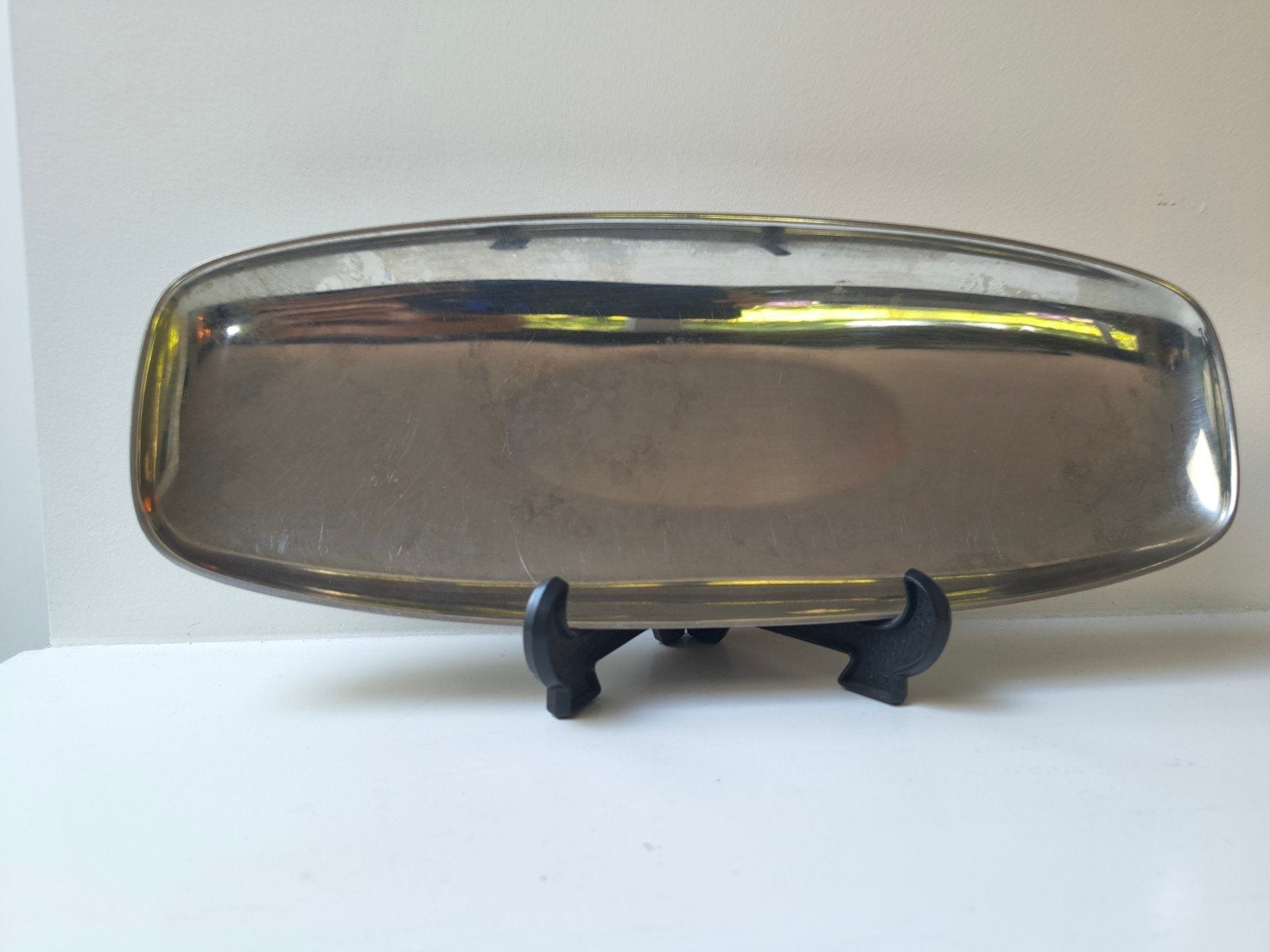 Alfra Alessi serveerschaal - 35cm lang, Ophalen of Verzenden