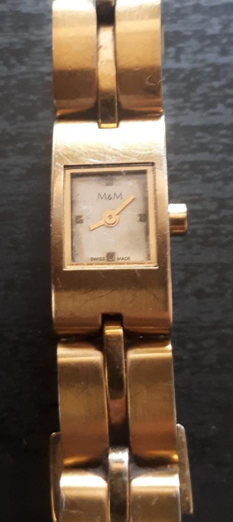2 Dames horloges w.o. een gouden., Overige merken, Ut, Ophalen of Verzenden, Leer