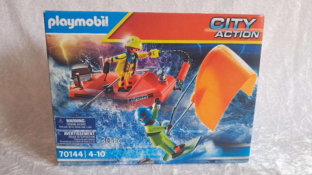 Nieuw Redding van een kitesurfer, Playmobil 70144 surfer, Ophalen of Verzenden, Nieuw