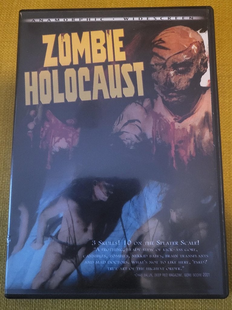 Zombie holocaust - Doctor Butcher MD - Gore dvd, Cd's en Dvd's, Dvd's | Horror, Import, Vanaf 16 jaar, Ophalen of Verzenden, Zo goed als nieuw