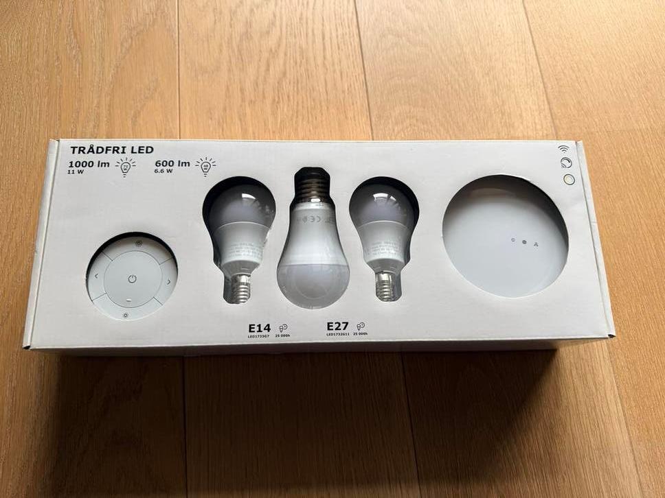 IKEA TRÅDFRI LED erlichtingsset met afstandsbediening, Ophalen, Led-lamp, Soft of Flame, Nieuw