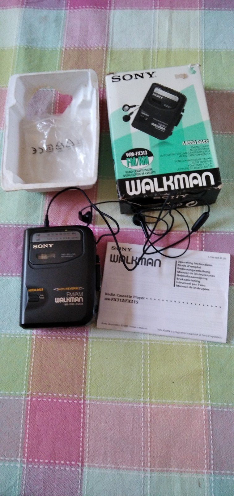 Sony Walkman WM-FX313 FM/AM Radio Cassette Player, Ophalen of Verzenden, Walkman