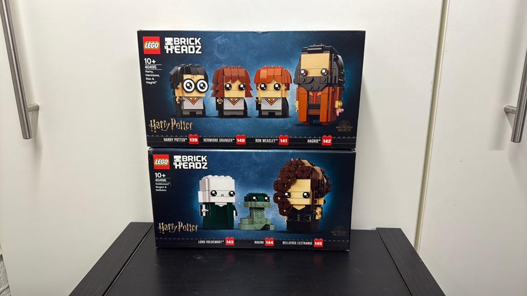 LEGO BrickHeadz Harry Potter Sets 40495 & 40496 Nieuw, Lego, Ophalen of Verzenden, Complete set, Ongeopend/sealed