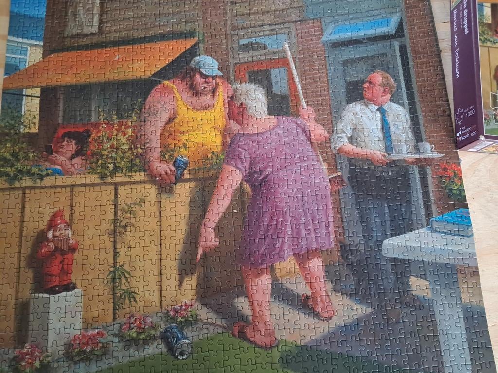 Legpuzzel Marius van Dokkum - De Druppel, Ophalen, 500 t/m 1500 stukjes, Zo goed als nieuw, Legpuzzel