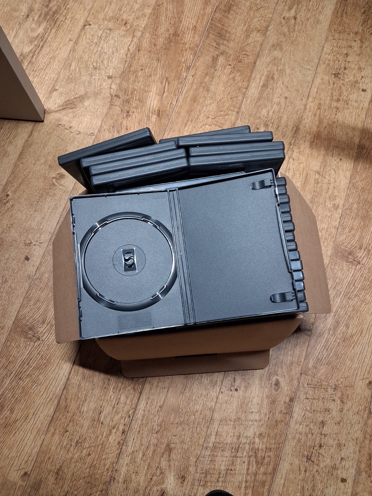 Lege DVD/Blu-ray hoesjes - Zwart, Cd's en Dvd's, Ophalen, Nieuw in verpakking, Inclusief doosje