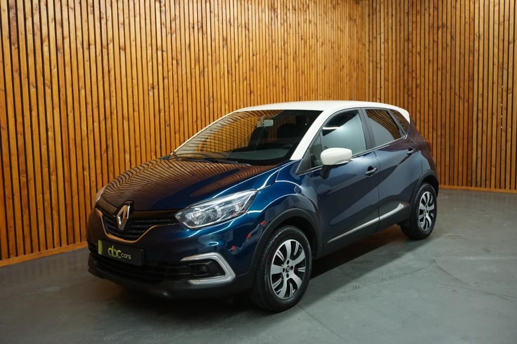 Renault CAPTUR 0.9 TCE ZEN Airco / Navigatie, Auto's, Renault, 898 cc, Gebruikt, Met garantie (alle), Blauw