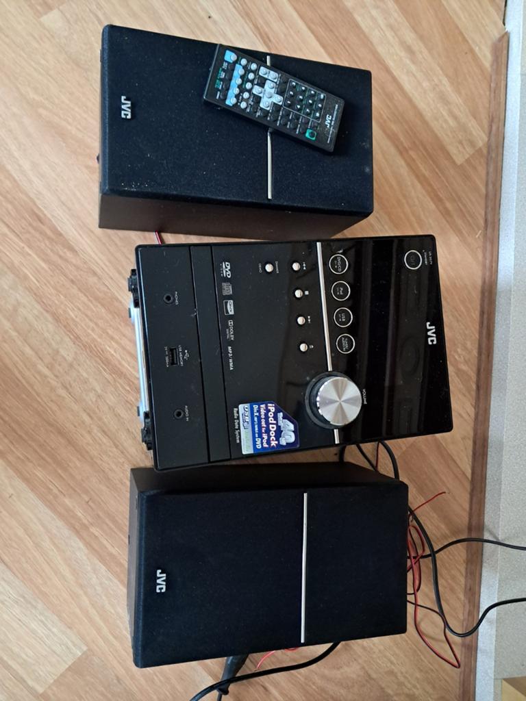 Jvc Stereo set met usb, cd en radio en afstandsbediening, Audio, Tv en Foto, Stereo-sets, Ophalen of Verzenden