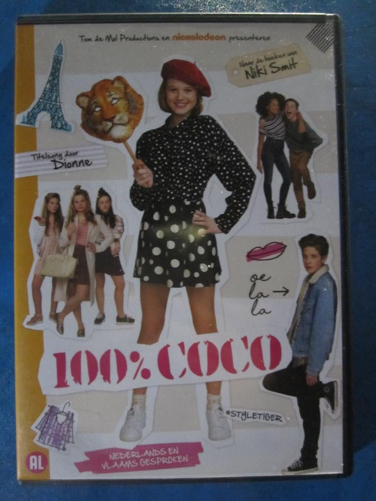 100% Coco, Cd's en Dvd's, Dvd's | Kinderen en Jeugd, Zo goed als nieuw, Film, Komedie, Alle leeftijden, Ophalen of Verzenden
