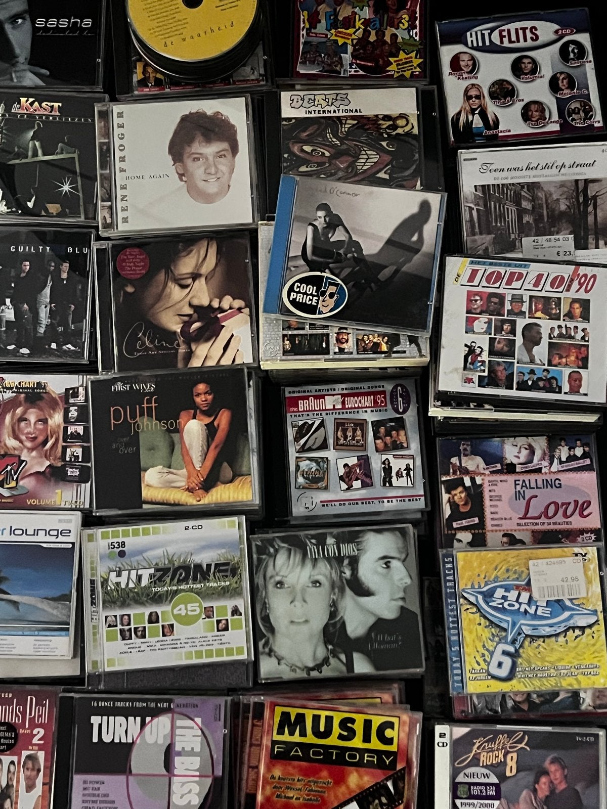 Grote collectie diverse CD's - Pop, Schlager, Dance, Ophalen, Gebruikt, Album, Inclusief doosje