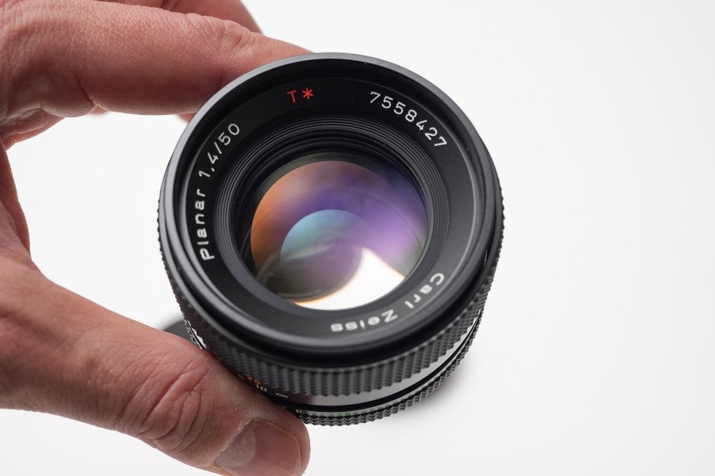 Carl Zeiss Planar 1.4/50 T* lens Contax - Yashica, Audio, Tv en Foto, Ophalen of Verzenden, Zo goed als nieuw, Spiegelreflex, Overige Merken