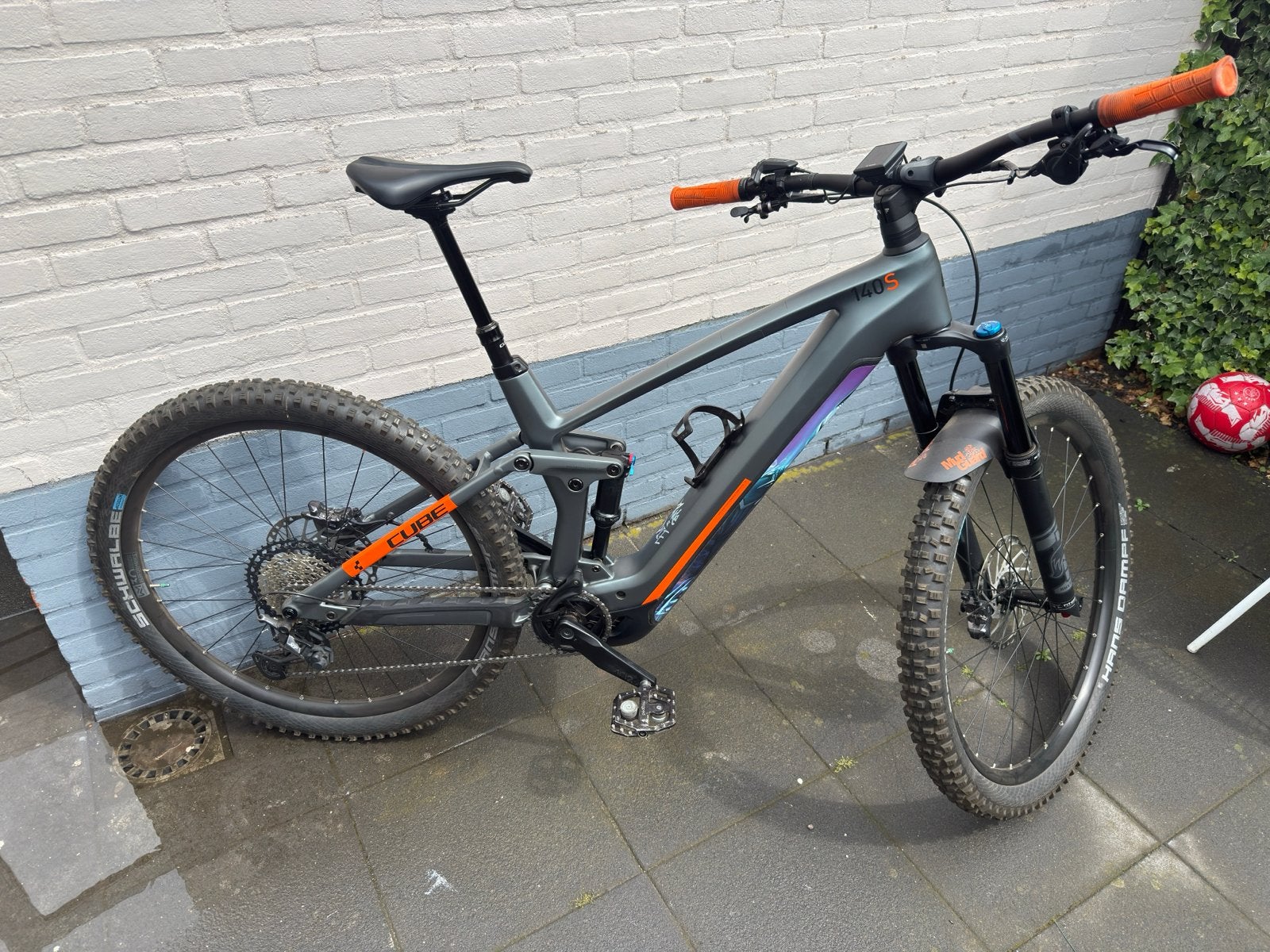 Cube Stereo Hybrid 140 HPC SL 750 (2023) Maat L, Fietsen en Brommers, Elektrische fietsen, Ophalen, Gebruikt, 50 km per accu of meer