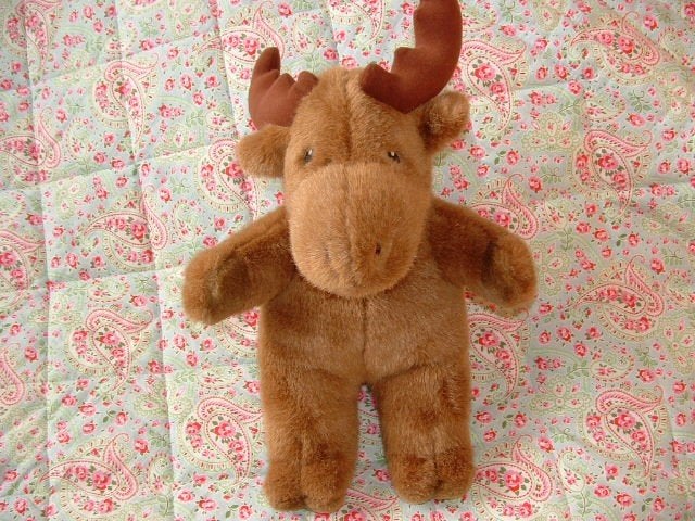 IKEA ELAND ALGKALV PLUCHE BRUIN MET BRUINE HANDJES EN, Ophalen of Verzenden, Nieuw, Overige typen