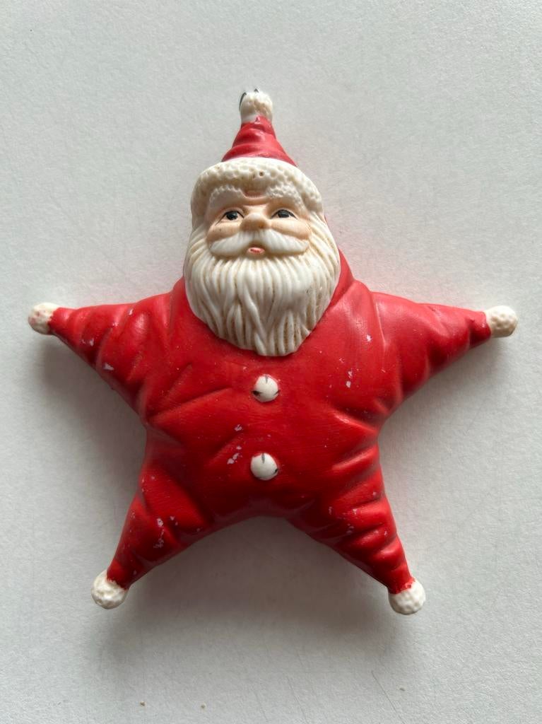 Vintage kerstman, Ophalen of Verzenden, Gebruikt
