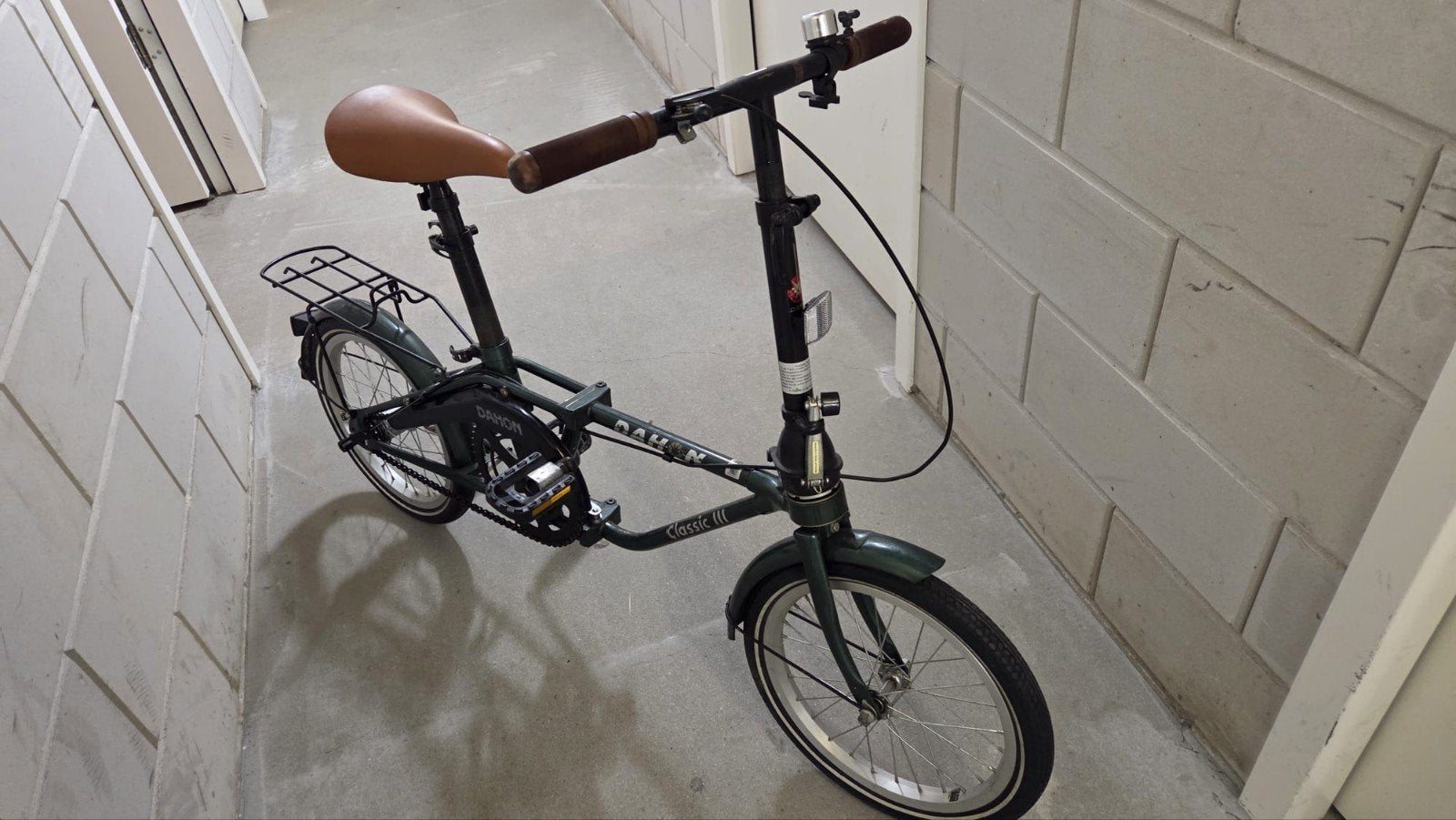 Dahon classic III vouwfiets 16", Ophalen, Terugtraprem, Gebruikt, 16 tot 18 inch