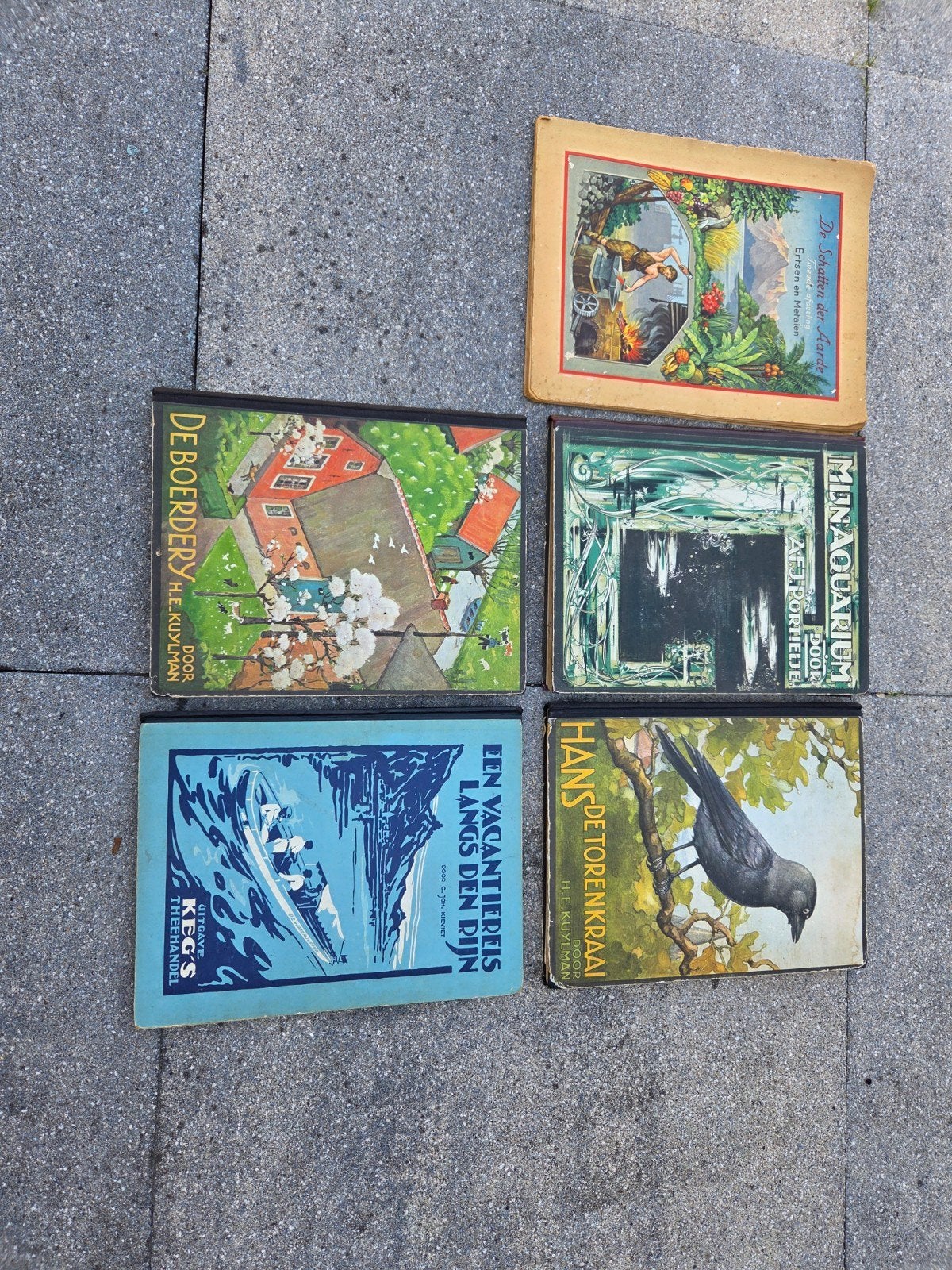 Vintage Kinderboeken Collectie - Diverse Titels, Ophalen, Gelezen, H.E. Kuylman, A.F.J. Portielje, Dr. S. van der Aarde, Nederland