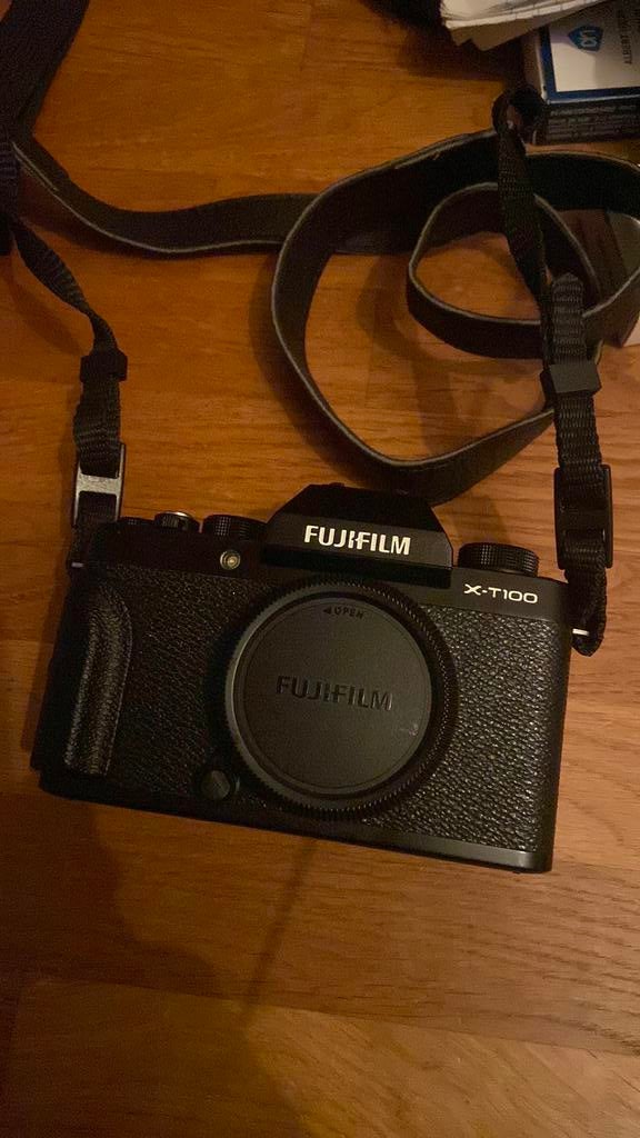 Fujifilm xt100 body, Ophalen of Verzenden, Zo goed als nieuw, Fuji, Geen optische zoom