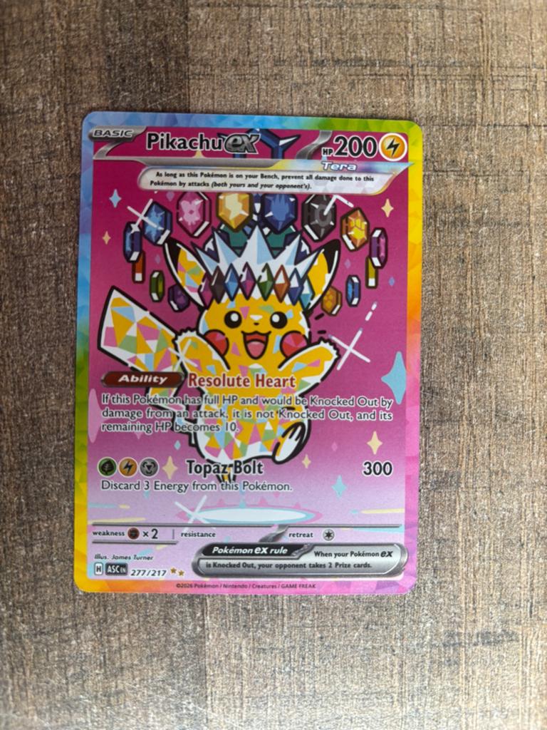 Pikachu 277 Ascended heroes, Ophalen of Verzenden, Zo goed als nieuw