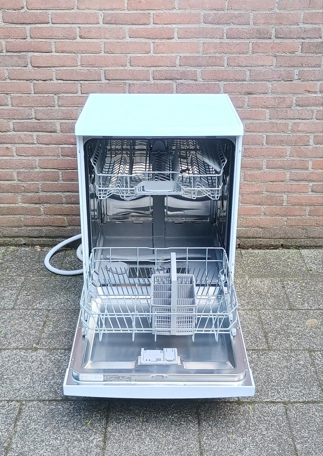 Bosch vrijstaande vaatwasser 1-2021 E-nr: SMS25AWO4E SI6P1B, Gebruikt, Minder dan 85 cm, Verzenden, .
