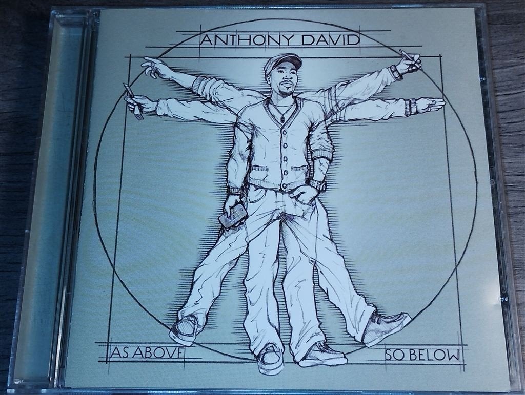 Anthony David ‎- As Above, So Below, Ophalen of Verzenden, Zo goed als nieuw