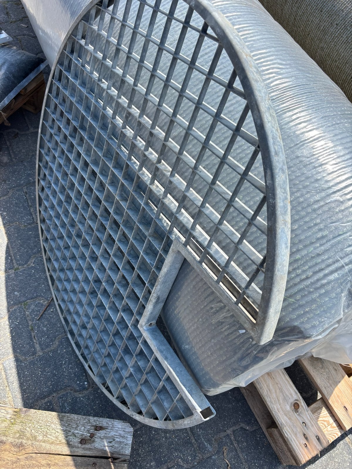 Granieten sokkels/beelden voor tuin of interieur, Ophalen, Zo goed als nieuw, Steen, Abstract beeld