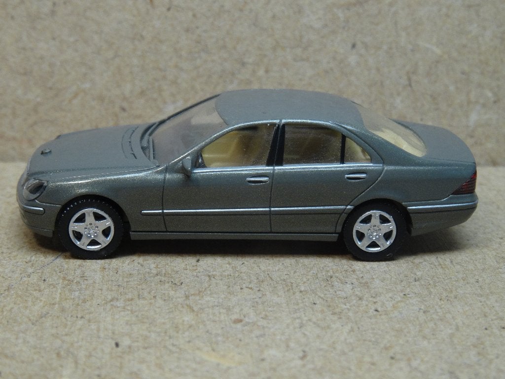 WIKING 1/87, MERCEDES Benz S-500 Klasse Grijs, Zie Foto`s, Hobby en Vrije tijd, Ophalen of Verzenden, Zo goed als nieuw, Auto