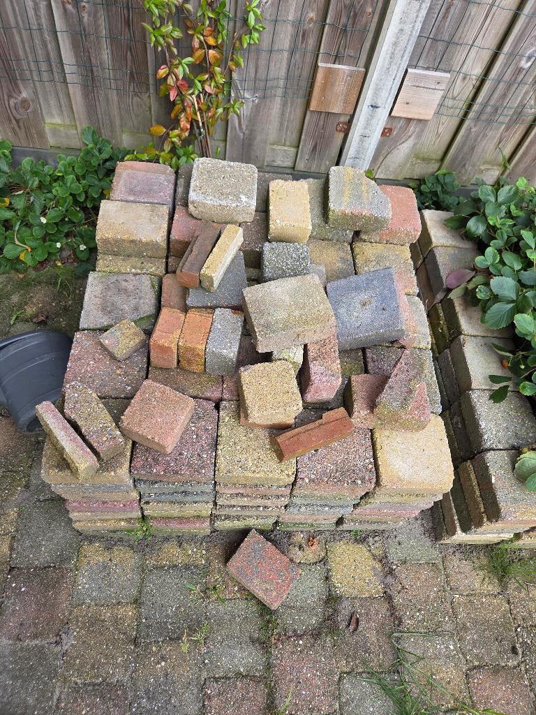 Tuintegels  GRATIS, Tuin en Terras, Ophalen, Gebruikt, 10 m² of meer, Beton