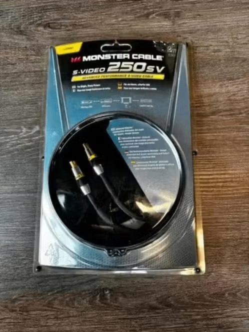 NIEUW! Monster cable s-video 2 meter 250 sv €4,99, Ophalen of Verzenden, Nieuw, Minder dan 2 meter, HDMI-kabel