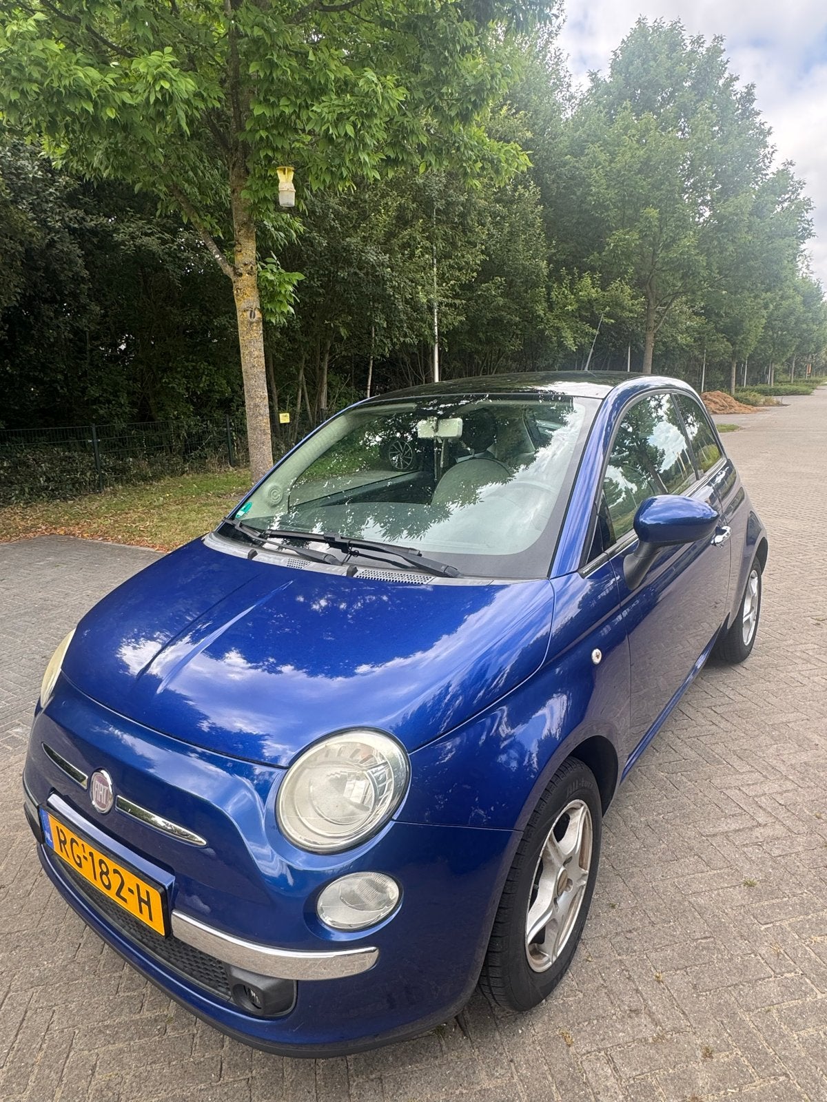 Fiat 500 Lounge | Nieuwe APK | Panoramadak, Voorwielaandrijving, 1242 cc, 4 cilinders, 840 kg
