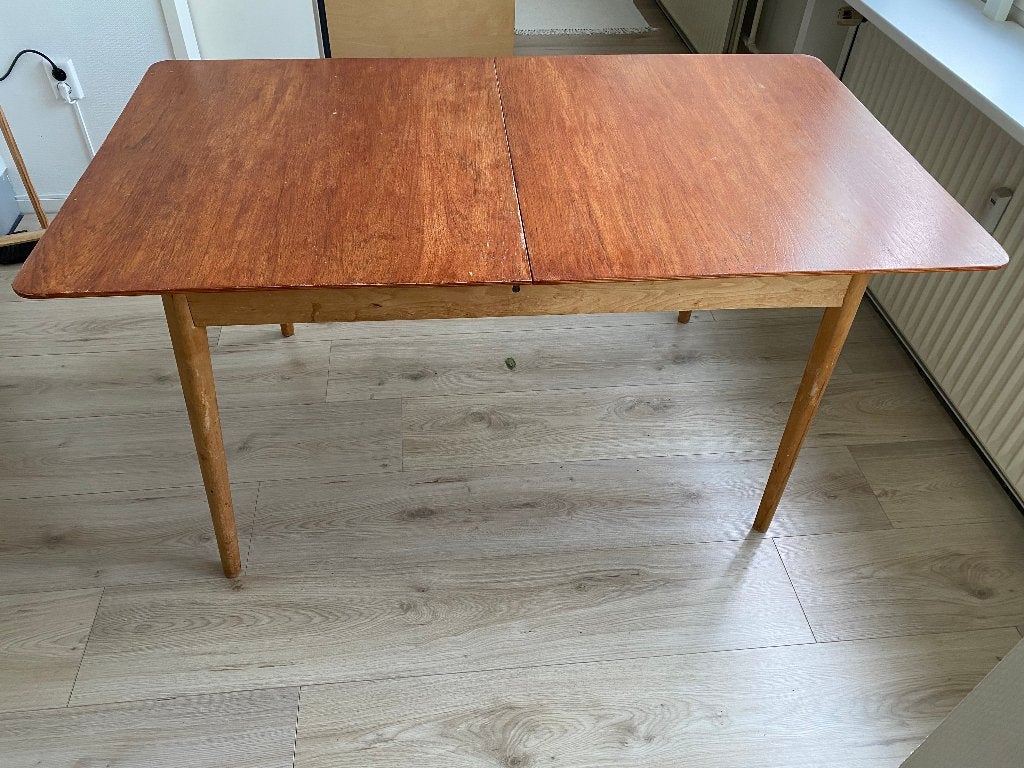 eettafel Pastoe, Ophalen, Gebruikt, Teakhout, 50 tot 100 cm