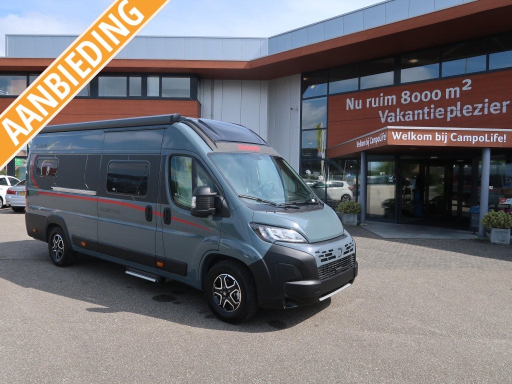 Dethleffs Globetrail 640 ES AUTOMAAT ENKELE BEDDEN, Caravans en Kamperen, Automaat, Buscamper of Camperbus, Ringverwarming, Fiat