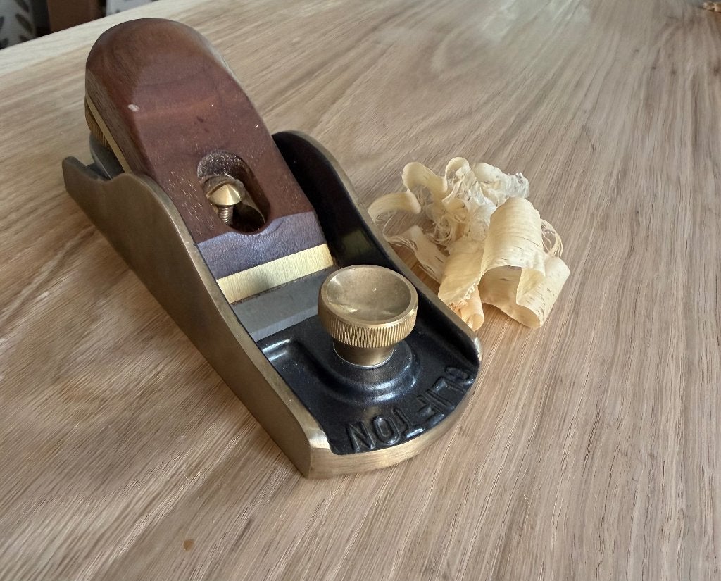 Clifton blokschaaf - brons met doos, Doe-het-zelf en Verbouw, Ophalen of Verzenden, Gebruikt, Overige typen, Overige merken