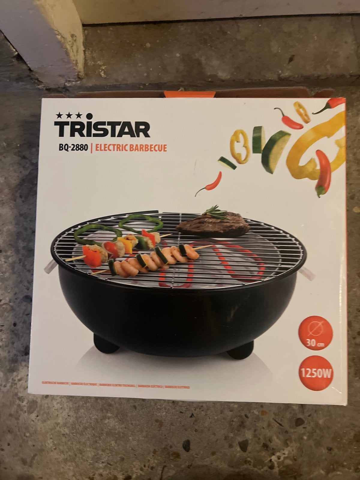 Tristar BQ-2880 Elektrische Barbecue - Nieuw in doos, Ophalen, Nieuw