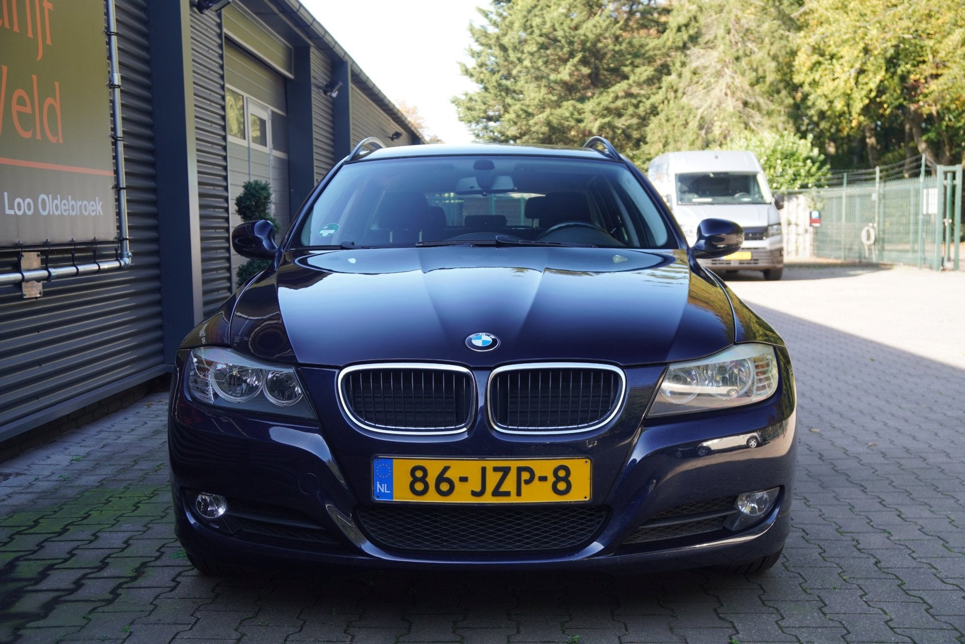 BMW 3-serie Touring 318i Business Line NAVI PROF TREKHAAK PD, Auto's, Zwart, Blauw, Origineel Nederlands, Handgeschakeld