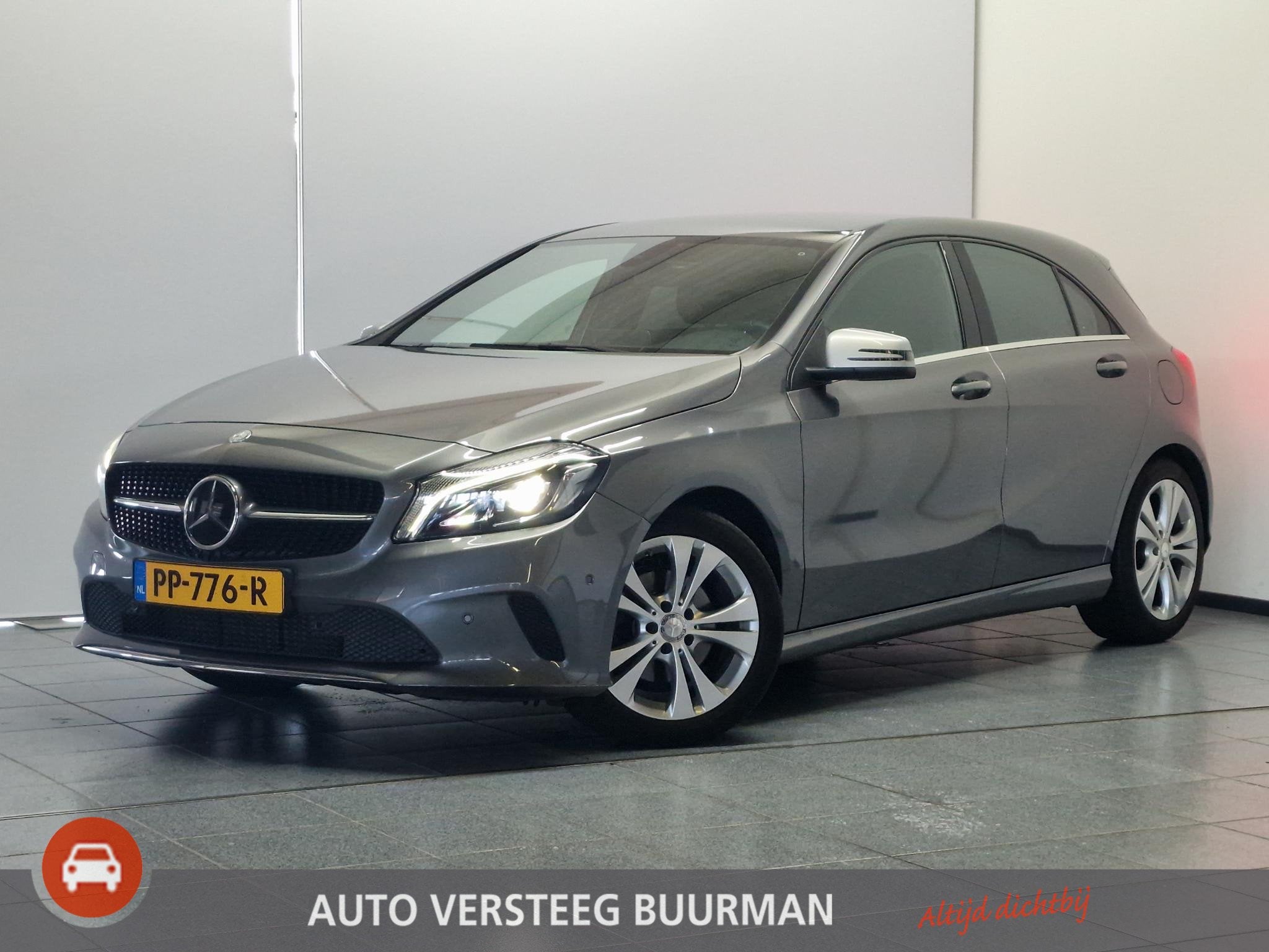 Mercedes-Benz A-klasse 200 Ambition Automaat / Applecarpl /, Auto's, Gebruikt, Leder en Stof, 1595 cc, Bedrijf