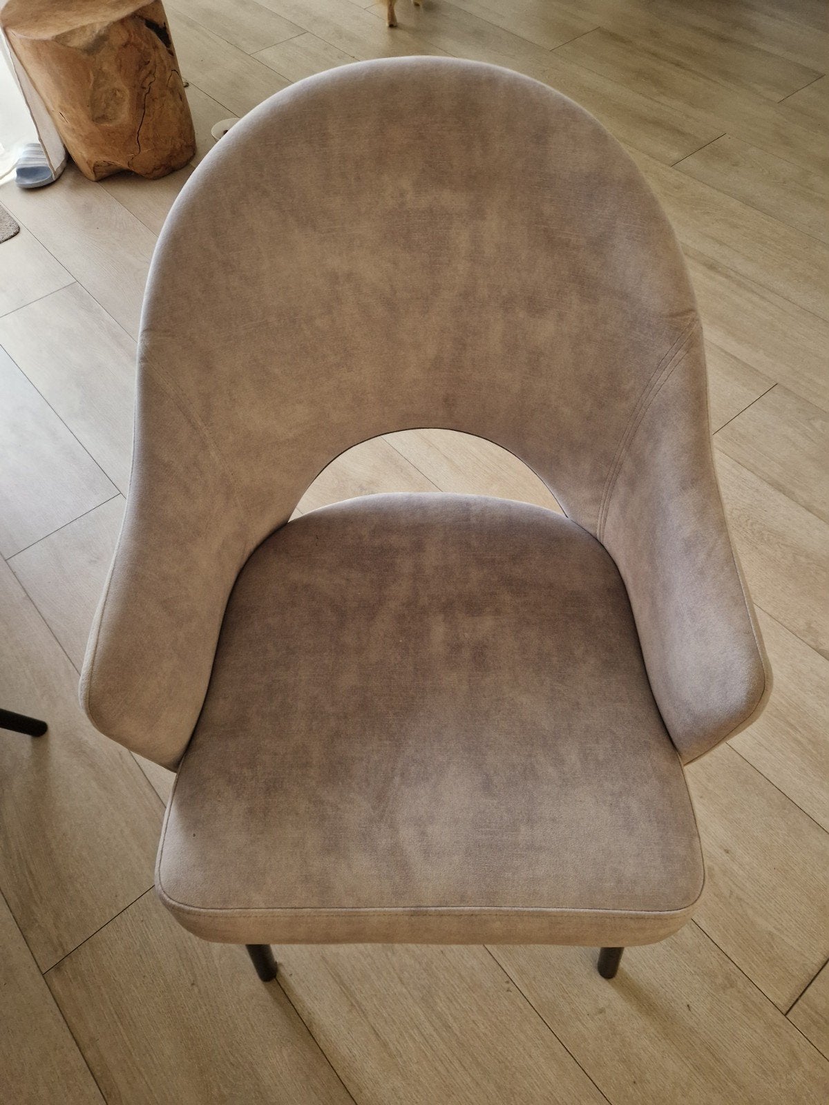 Set van 4 comfortabele eetkamerstoelen - Zo goed als nieuw, Ophalen, Modern, Comfortabel, Overige kleuren, Zo goed als nieuw