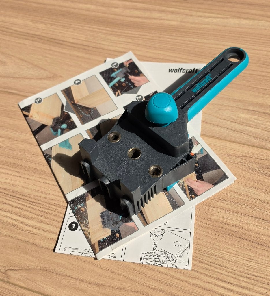 WOLFCRAFT deuvelaar / deuvelmal 6/8/10mm - nieuwstaat, Ophalen, Nieuw, Overige typen