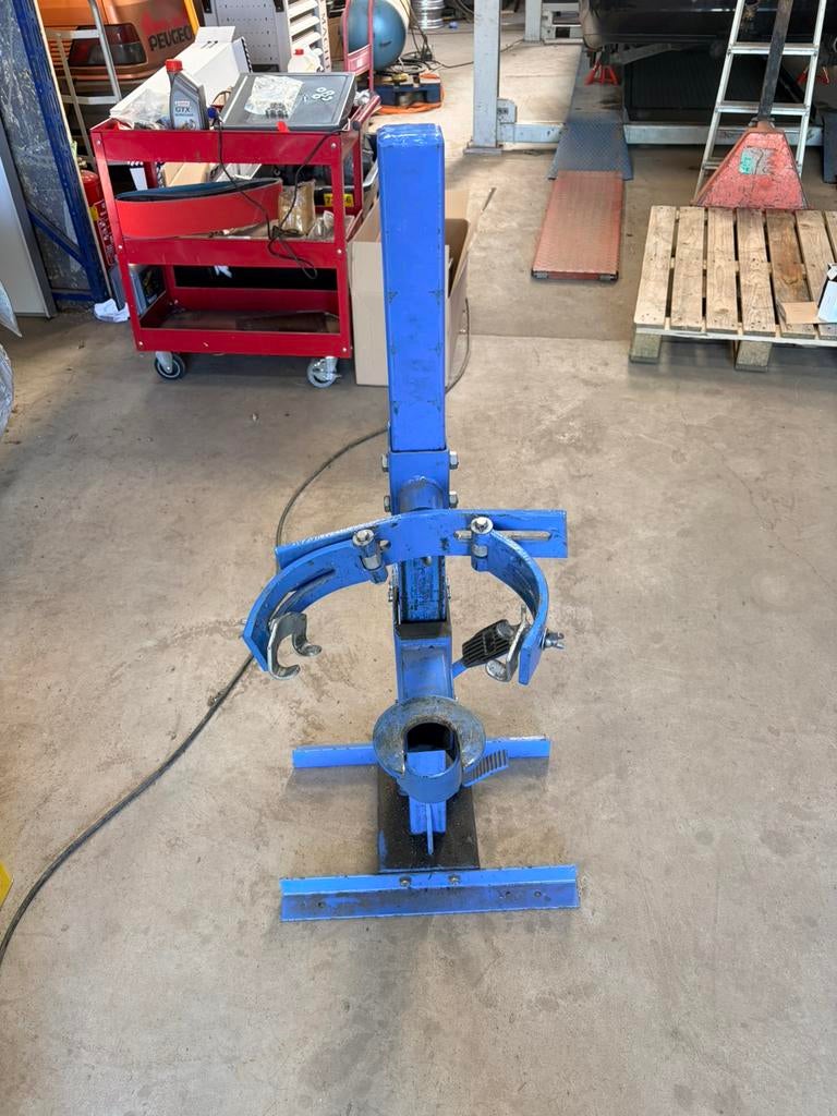 Verenspanner. Veren inklemmen. Veren pers, Ophalen, Gebruikt