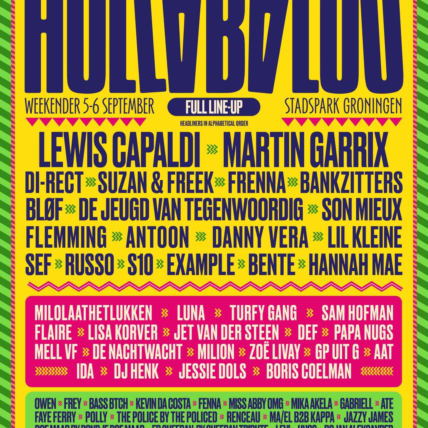 Hullabaloo 2 tickets voor zaterdag, Tickets en Kaartjes, Twee personen