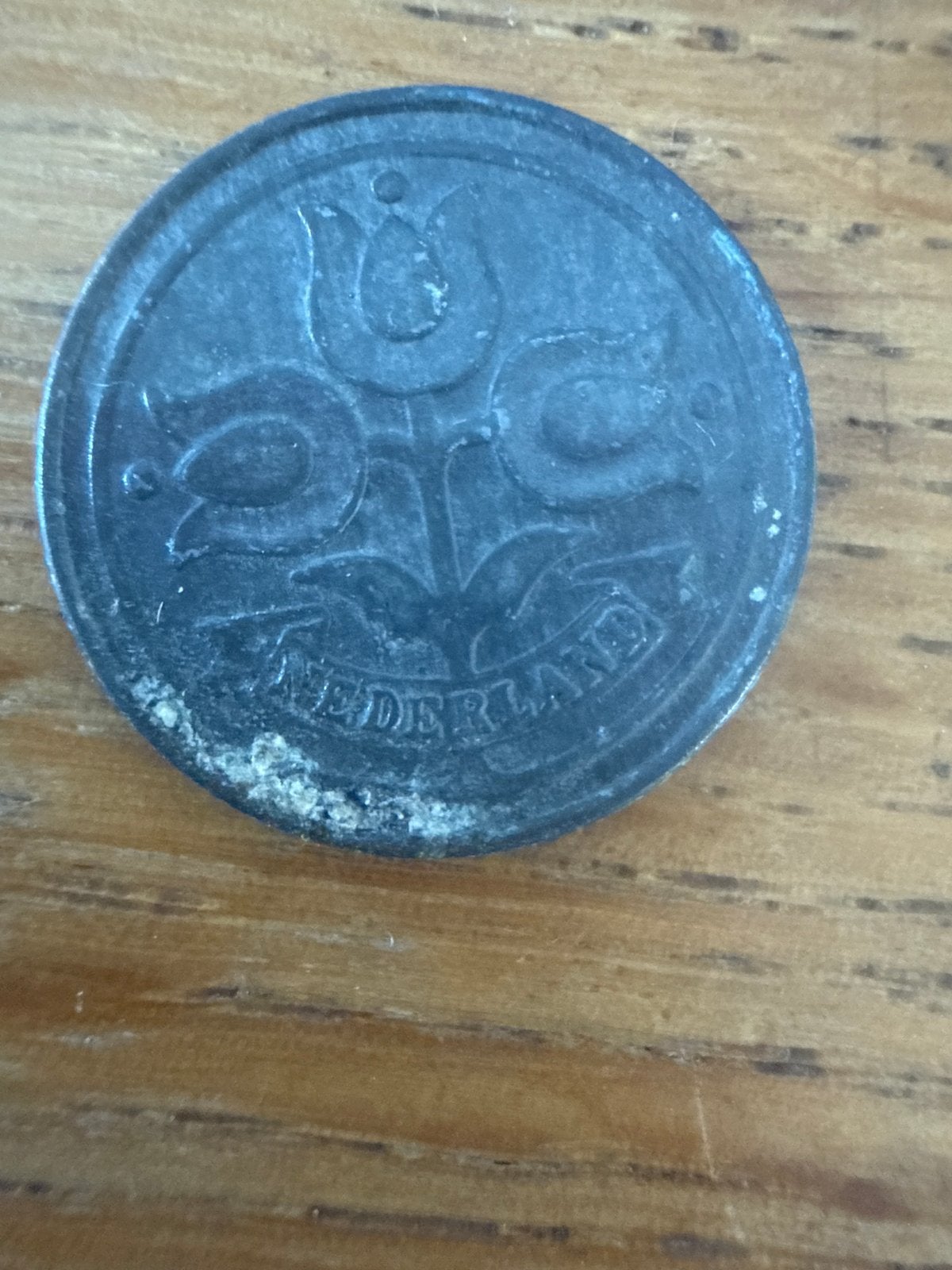 Nederland 10 Cent 1943 Zink (Tulpen), Ophalen of Verzenden, Koningin Wilhelmina, 10 cent, Losse munt