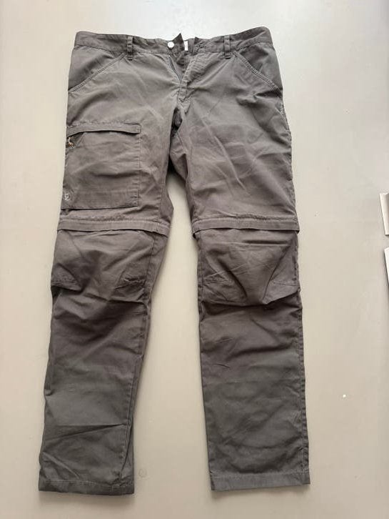 Fjällräven high coast zip off G-1000 grijs - Maat 52 (L), Ophalen of Verzenden, Gedragen, Maat 52/54 (L), Grijs