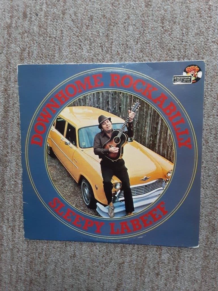 vinyl lp Sleepy LaBeef downhome rockabilly, LP, Gebruikt, Ophalen of Verzenden, 12 inch