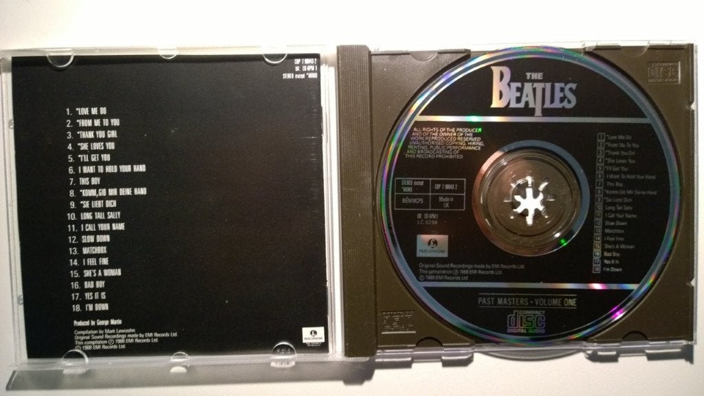 The Beatles - Past Masters Volume One, Ophalen of Verzenden, Zo goed als nieuw, Pop, Album