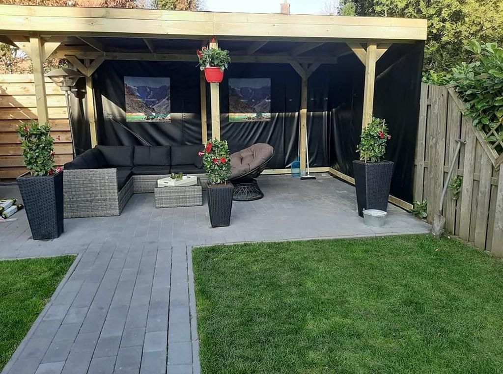 Douglas westwood kwaliteit A houtwerk nieuw overkapping., Tuin en Terras, Partytenten, Ophalen of Verzenden, Nieuw